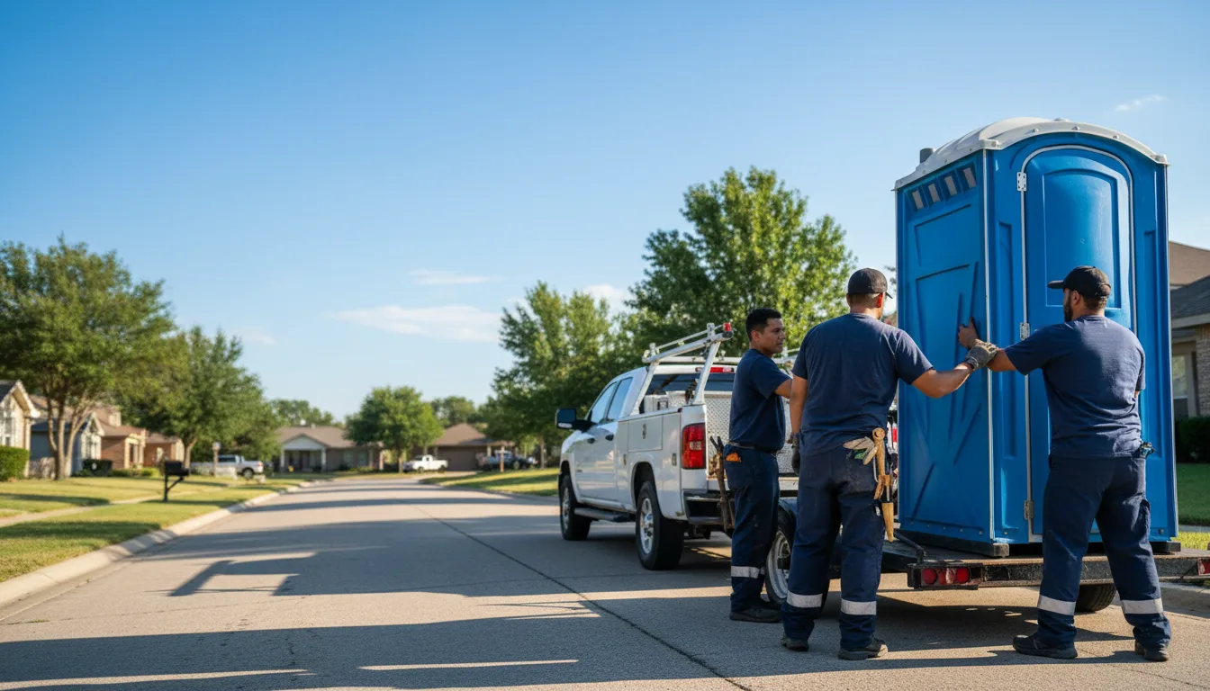 Portable Toilet Rental in Schertz, TX near me